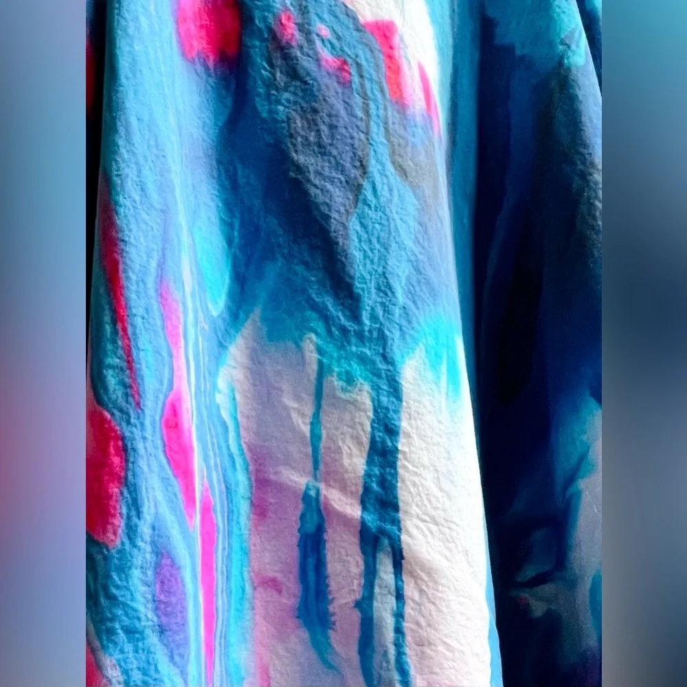 One Of A Kind Custom Print Artisan Designed Skirt